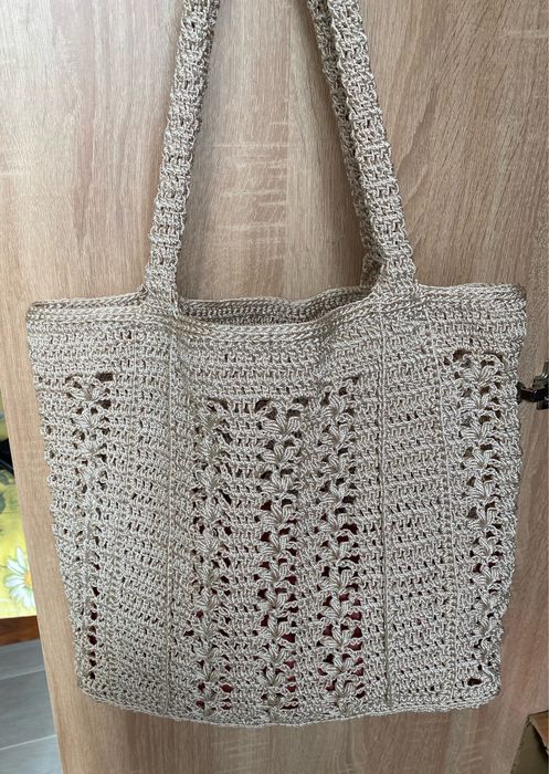 Велика пляжна сумка ручної роботи