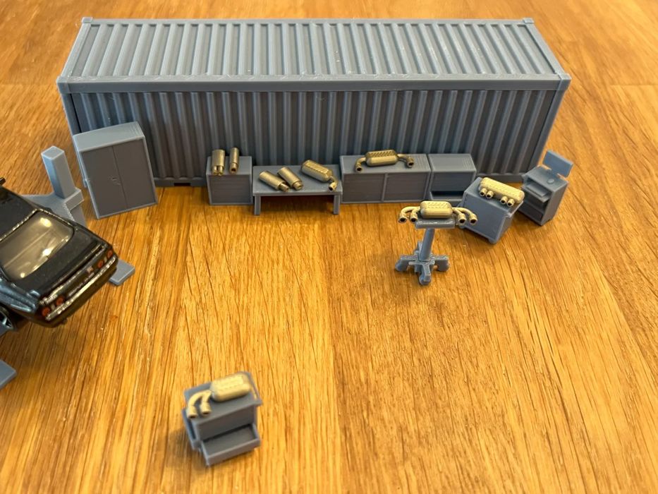 Escape Esportivo para Carrinhos Hot Wheels (Escala 1/64)