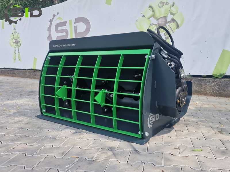 Mieszalnik do betonu AMR mini, betoniarka łyżkowa 1,46m 0,4m3 [MM3]SID