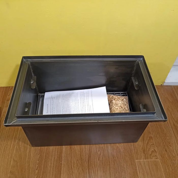 Коптильня гарячого копчення коптилка для гарячего копчения каптилка