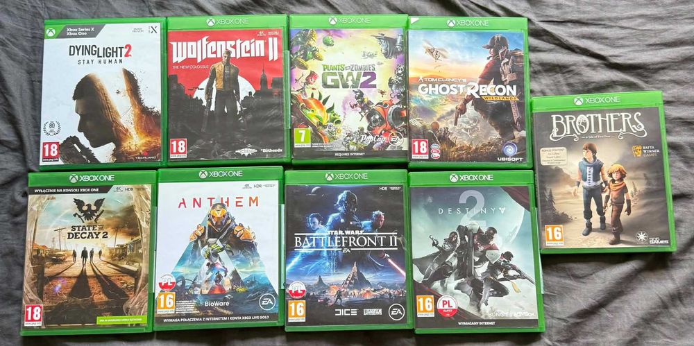 GRY XBOX ONE  sprawdź opis