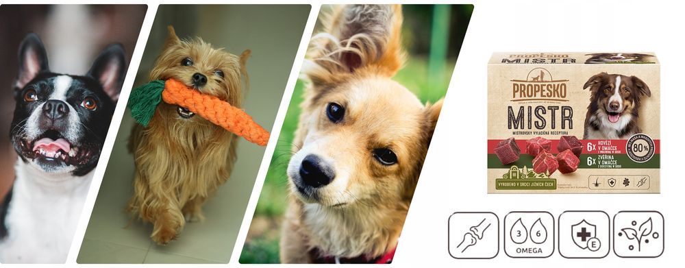 Propesko Mistr Mokra Karma Dla Psów 12X85G Wołowina I Dziczyzna