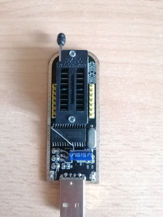 Модифікую CH341B Pro або СH341A (3.3V + 100мкф)