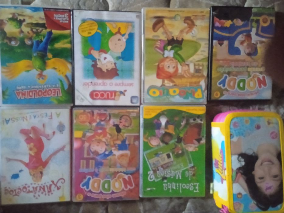 Dvd desenho animado sete
