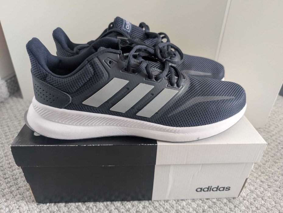 Buty do biegania ADIDAS Runfalcon Falcon F36205 Granatowe NOWE 44