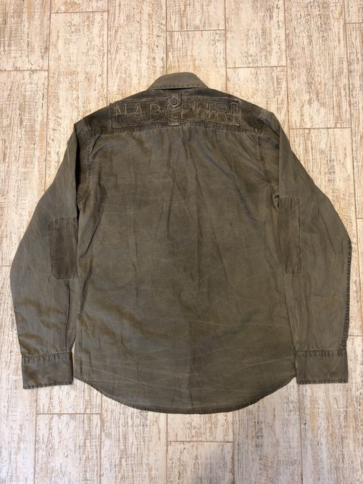 Чоловіча сорочка Napapijri Geographic ( Slim Fit, Вельвет)