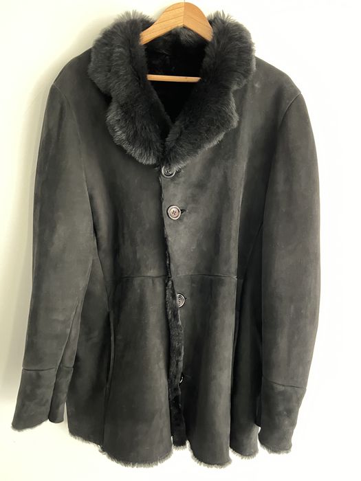 Дубльонка чоловіча замшева