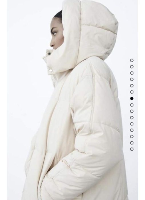 Пальто пуховик ZARA