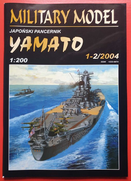 YAMATO Military Model 1-2/2004 Haliński pancernik