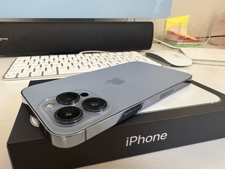 iPhone 13 Pro 256gb Sierra Blue Idealny Stan Bateria 100%