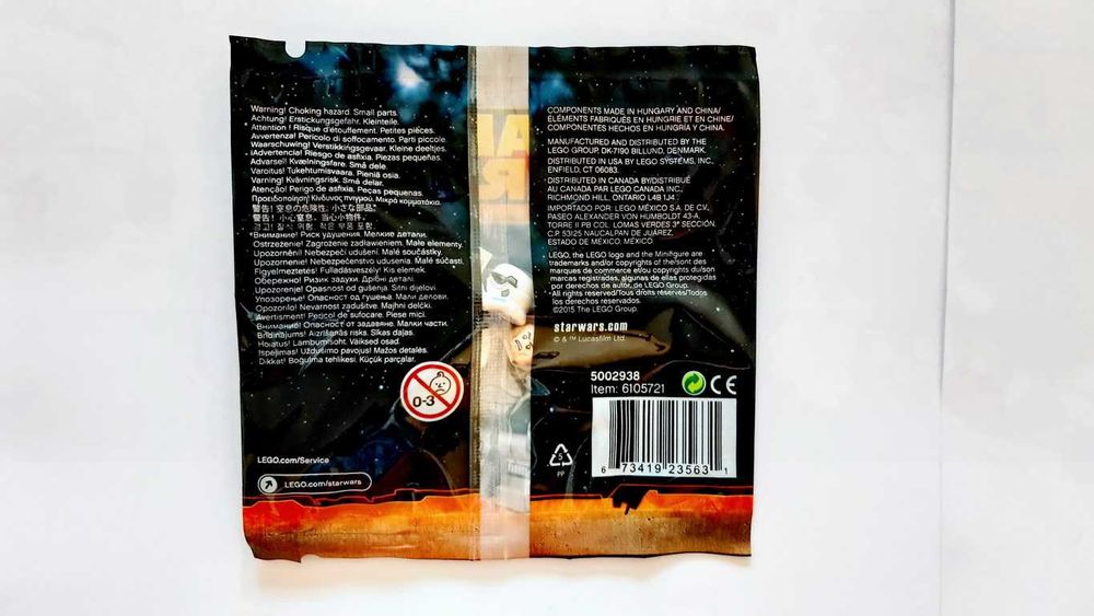 Lego Star Wars 500_2938 Stormtrooper Sergeant polybag Rebels selado