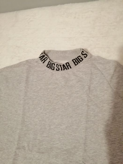 Bluzka męska z napisem BIK Star  roz. S