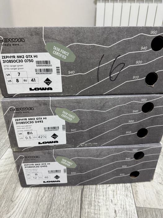 Lowa Zephyr MK2 GTX HI Розмір 41,43,46