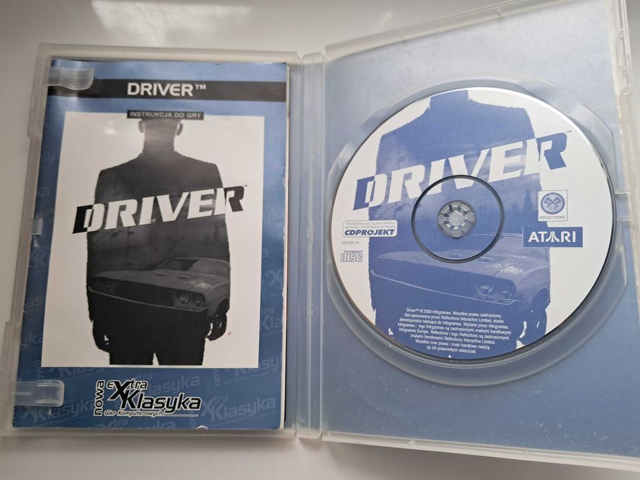 DRIVER gra na PC polska wersja - używana, działa super!