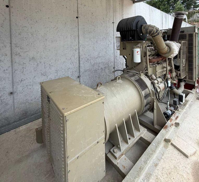 Gerador/Alternador Leroy Somer - 450kVA - Excelente estado – 183 horas