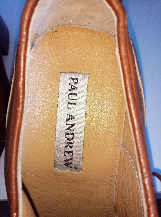 Туфли дерби от английского бренда Paul Andrew 41-41,5р