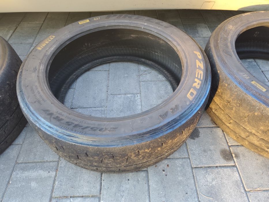 Pirelli ra7 semi slick slick rajdowy r17 promocja-wady