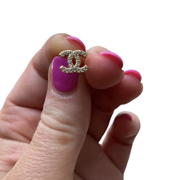 Kolczyki cc cyrkonie małe