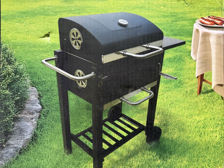 Nowy grill weglowy premium z pokrywa Time for Grill gwarancja ogrodowy