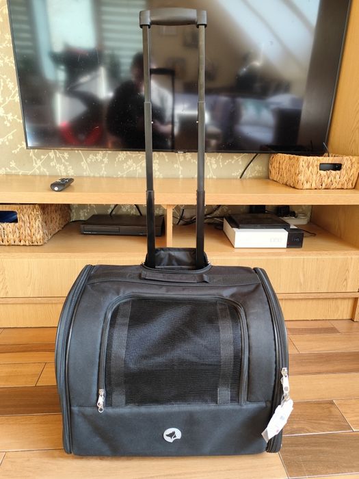 Transporter na kółkach dla kotów lub małych psów Croci