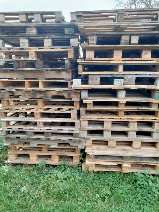 Palety drewniane euro i europodobne jednorazowe przemysłowe