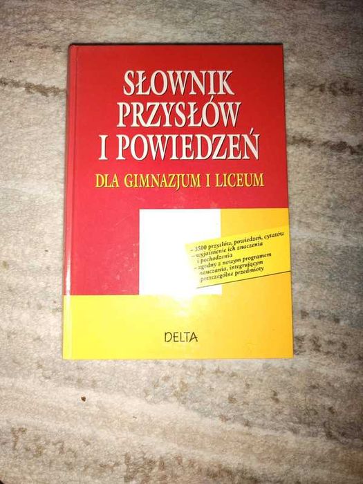 Słownik przysłów i powiedzeń