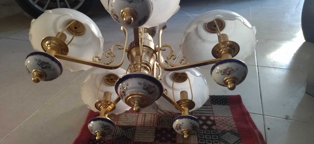 Candieiro  porcelana