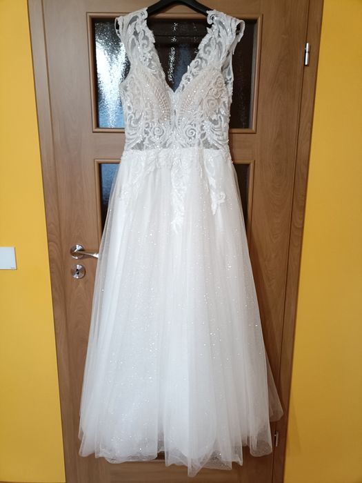 Suknia ślubna ivory - super stan