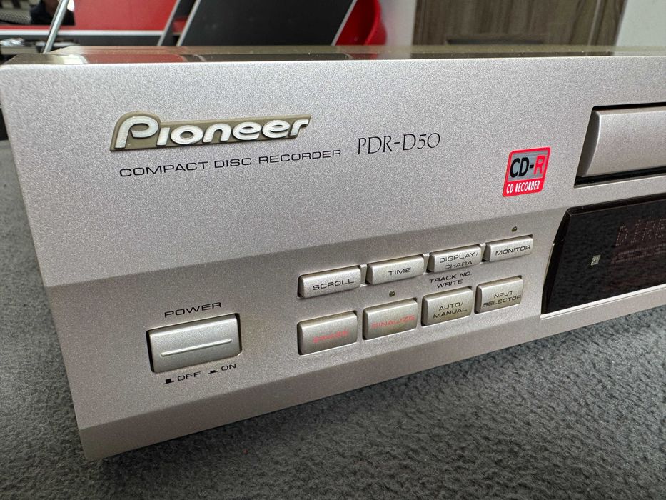 Nagrywarka CD Pioneer PDR-D50 złota z opcją DAC
