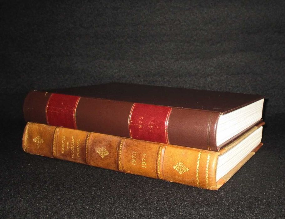 Livros Cactus and Succulent Journal Anos 70