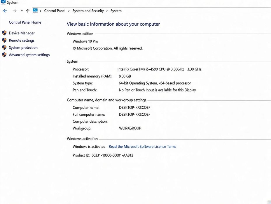 Оффісний ПК Dell OptiPlex 7020

Опис: