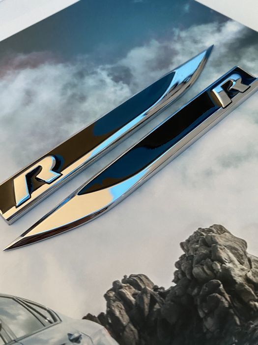 наклейки на крылья Volkswagen R-line Passat B8 B6 golf