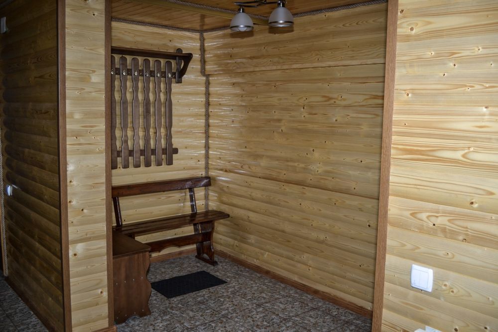 Баня на дровах. Троєщина