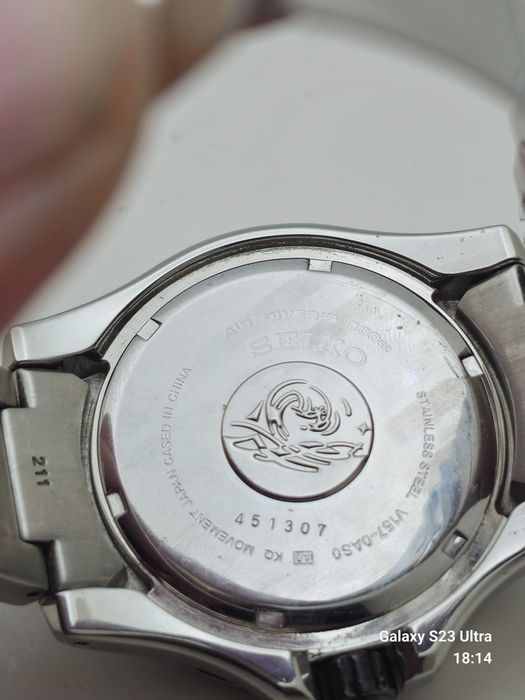 Seiko solar diver