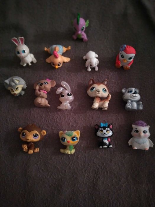 14 Bonecos Littlest Pet Shop, de Coleção