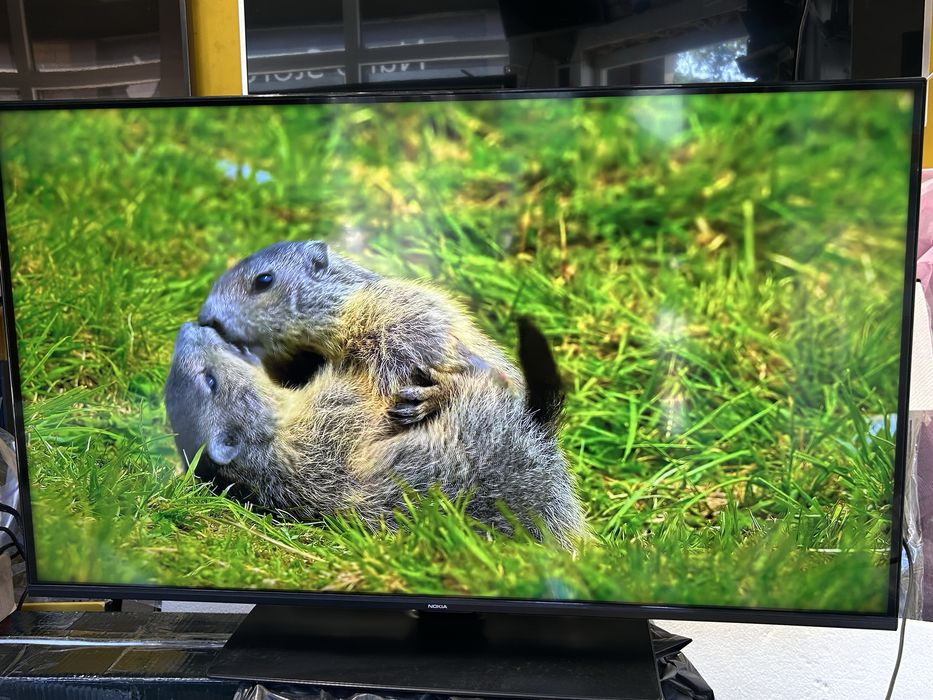 4K телевізор 43”  Nokia UNE43GV210, Xiaomi L43M5-5ARU, Android, голосовий пульт.