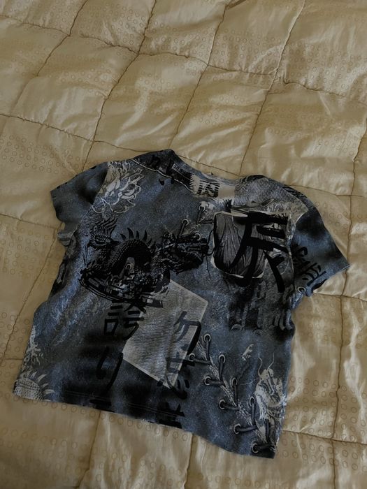 Top azul Bershka Mulher L