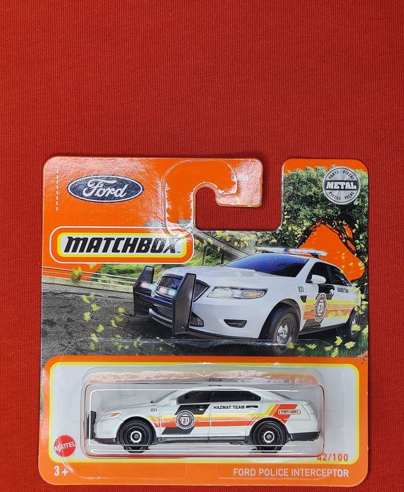 Matchbox ford police interceptor 42/100