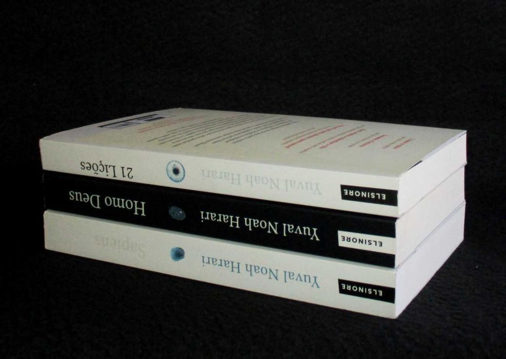 Livros de Yuval Noah Harari Homo Deus 21 Lições para o século XXI