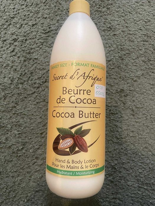 The Secret d’Afrique Cocoa Butter Hand & Body Lotion 1000 ml 05026