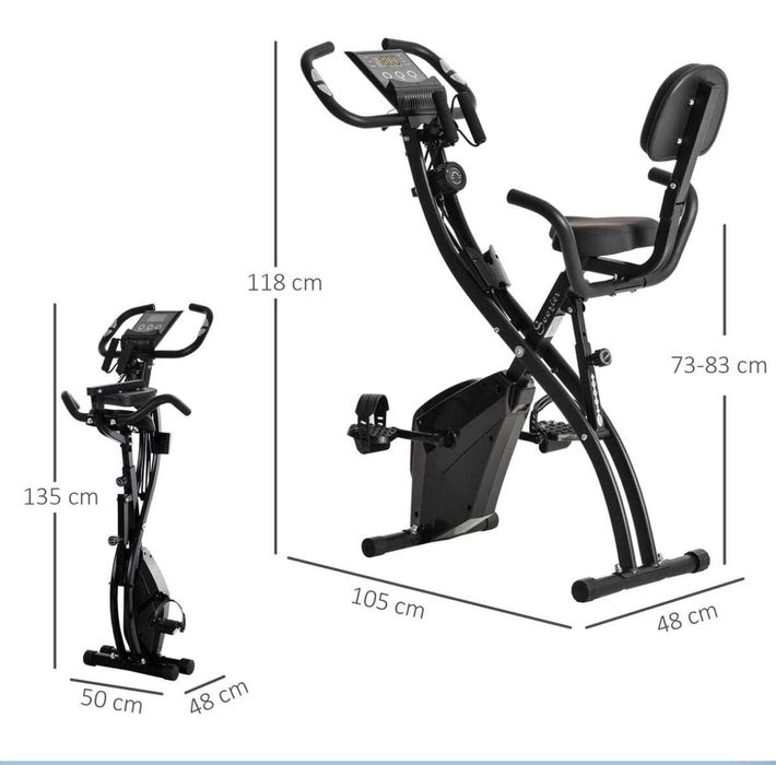 PRO HOMCOM Folding Bicycle439692778411796481
