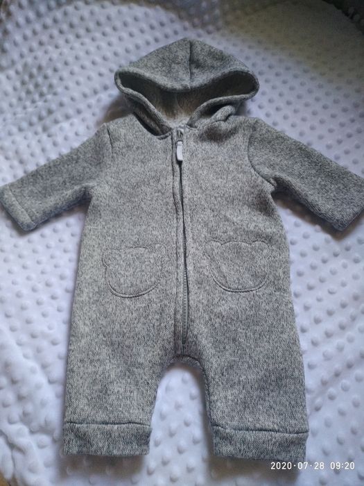 Комбінезон 0-3 теплий.