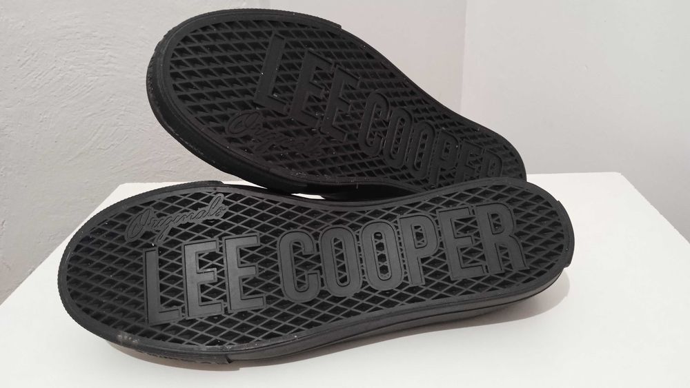 Czarne trampki Lee Cooper unisex r.41 Black sneakers