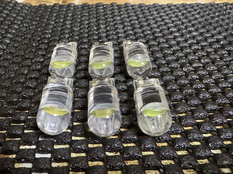 Лампочки T10, Скляний корпус, LED