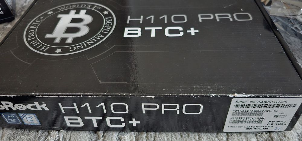 ASRock H110 Pro btc+ s1151 под ремонт