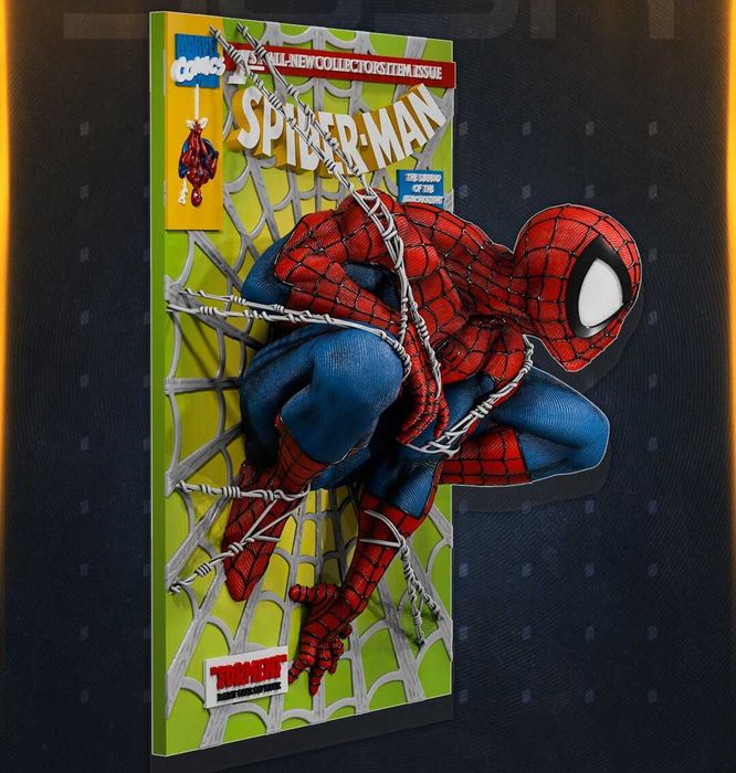 Poster Spider-Man | Impresso em 3D