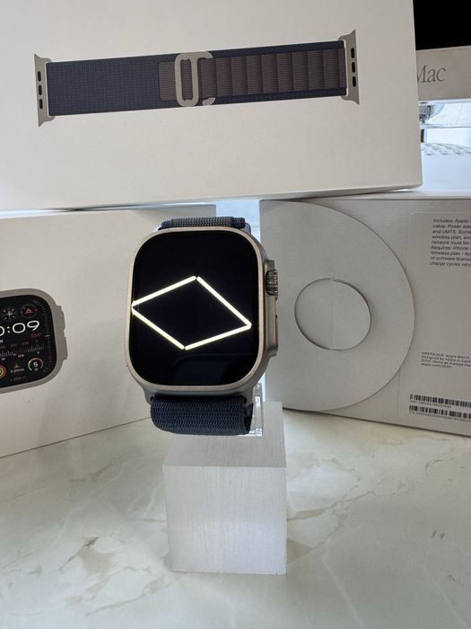 Смарт-годинник Apple Watch Ultra 2 49mm GPS + LTE Titanium Case MREP3 ...