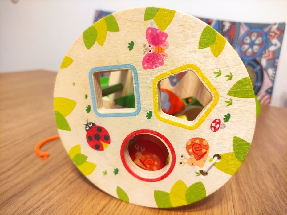 Drewniany żółw. Sorter.