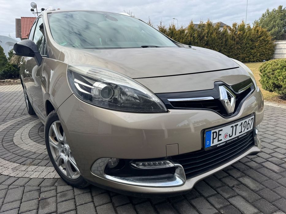 Renault Scenic LIFT 2,0 DIESEL  165Km Klimatron BEZWYPADKOWY Alus Navi SKÓRA Niemcy