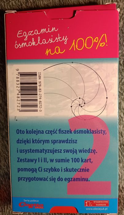 zestaw fiszek z matematyki